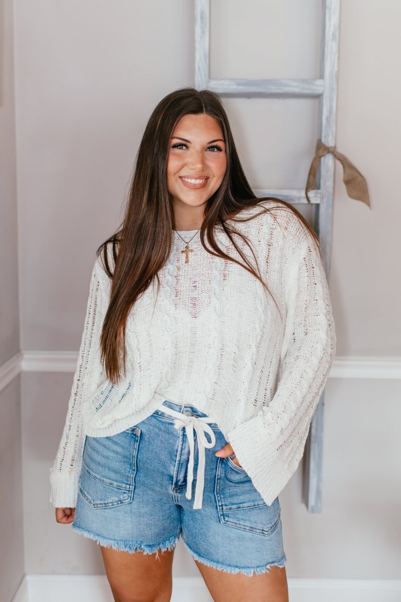 Light As A Feather Sweater - Macoma Boutique120 Long Sleeve