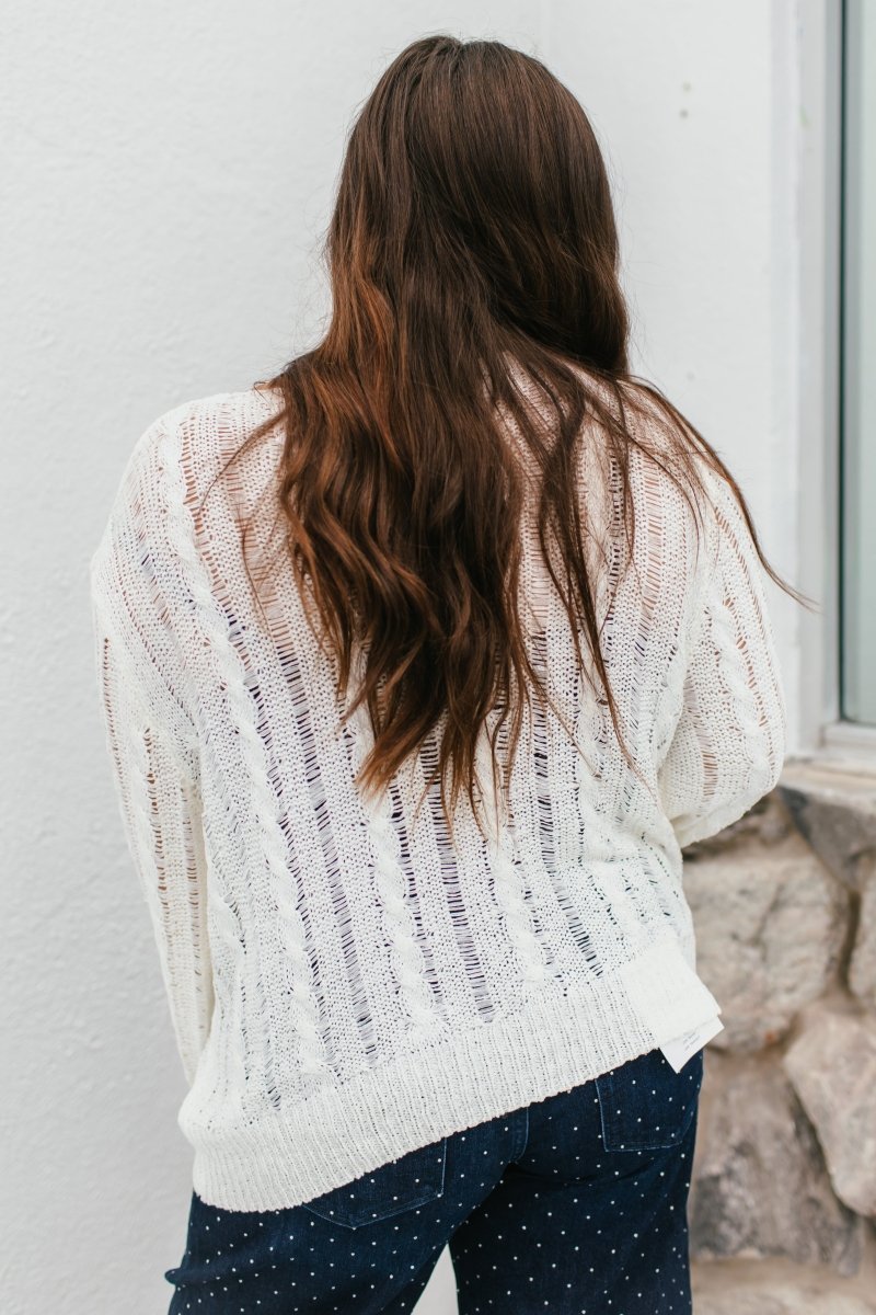 Light As A Feather Sweater - Macoma Boutique120 Long Sleeve