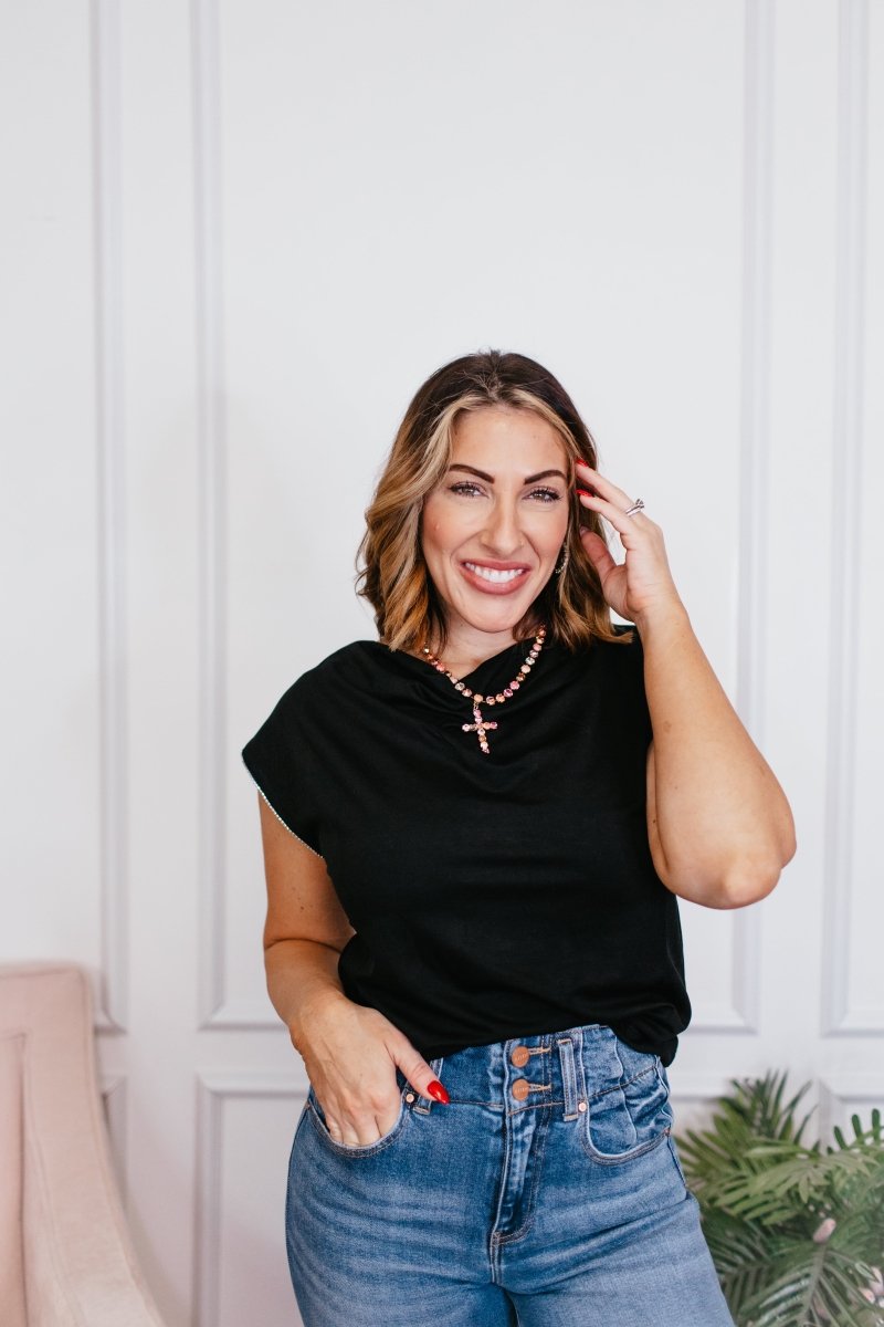 Like to See Top - FINAL SALE - Macoma Boutique100 Short Sleeve