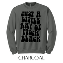 Little Ray Of Pitch Black Graphic Pullover - FINAL SALE - Macoma Boutique555 Presales