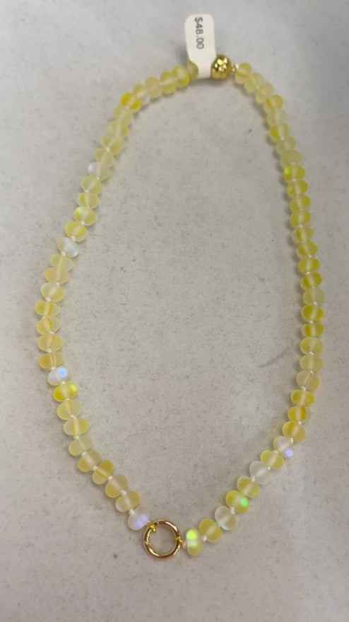 Little Secret Necklace in Yellow Buttercup - Macoma Boutique315 Jewelry