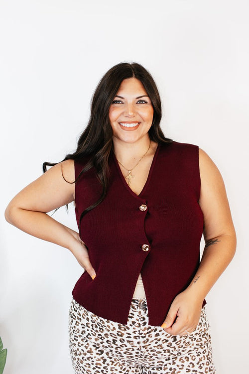 Long Season Sweater Vest - Macoma Boutique230 Outerwear