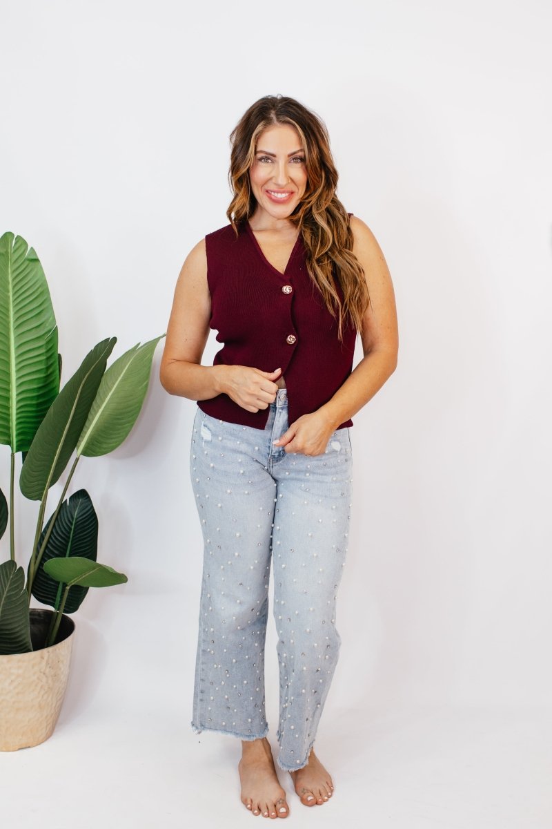 BLACK FRIDAY DEAL:Long Season Sweater Vest- FINAL SALE