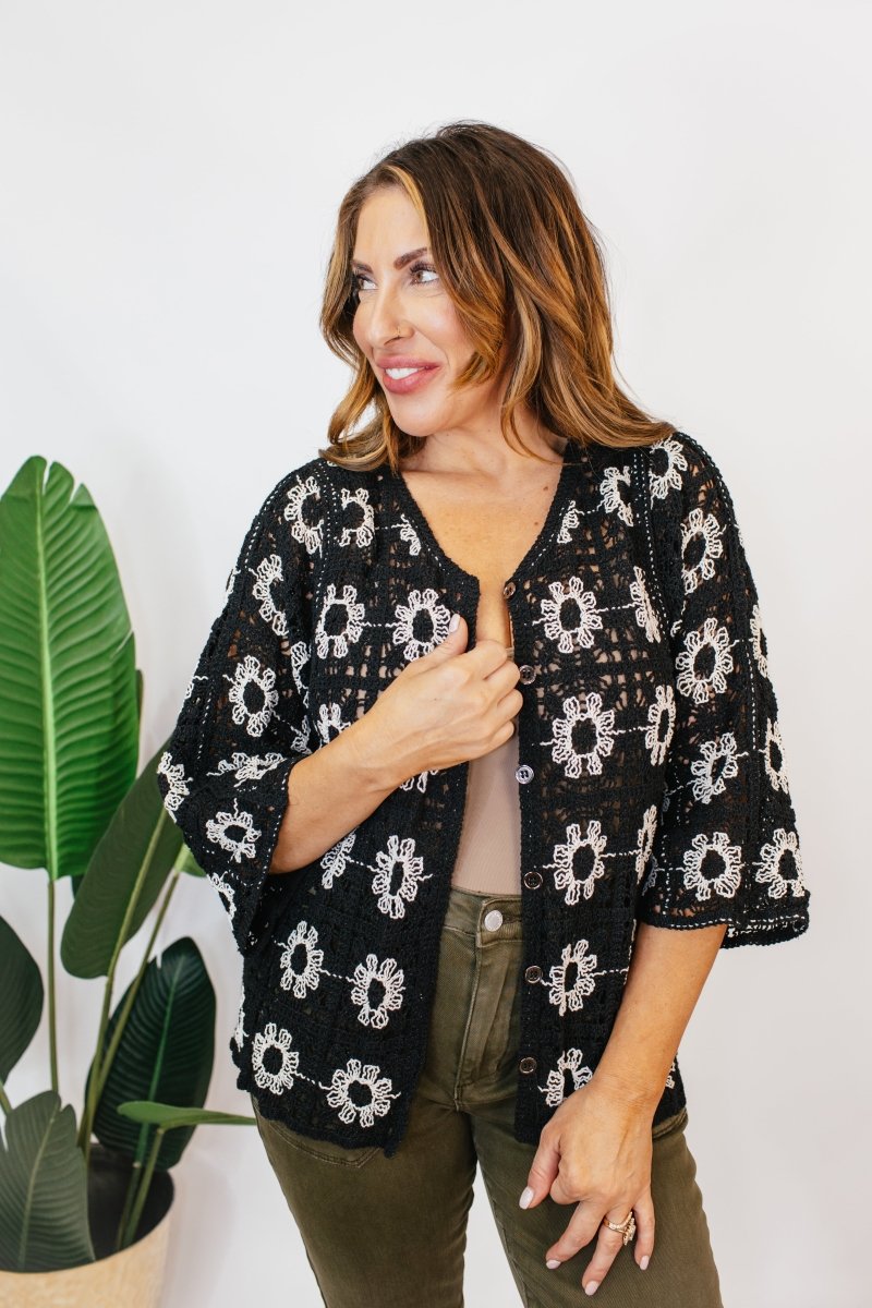 Looped In Cardigan - FINAL SALE - Macoma Boutique220 Cardigans/Kimonos