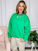 Luck Of The Irish Graphic Pullover - FINAL SALE - Macoma Boutique555 Presales