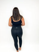 Macoma Custom Leggings - Solid Black FINAL SALE - Macoma Boutique190 Leggings