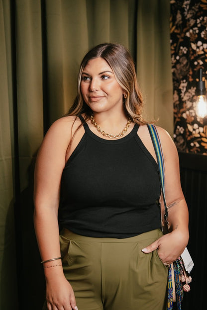 Made For This Tank Top In Black - Macoma Boutique110 Tanks