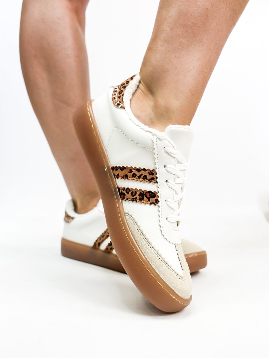 Makers Leopard Jessie Sneakers - Macoma Boutique301 Sneakers