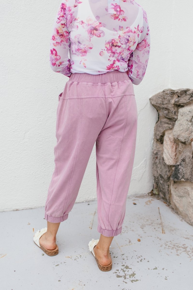 Making Me Blush Joggers - Reg & Curvy - Macoma Boutique100 Short Sleeve