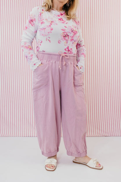 Making Me Blush Joggers - Reg & Curvy - Macoma Boutique100 Short Sleeve