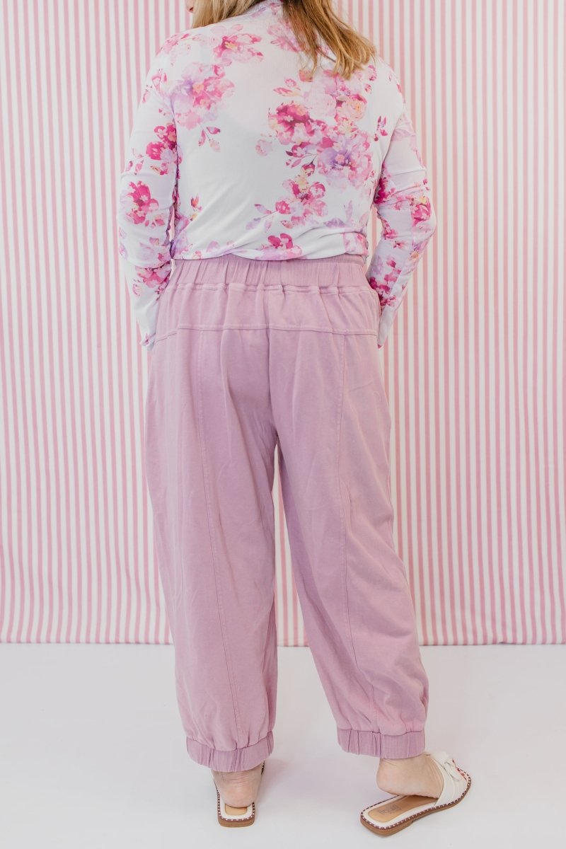 Making Me Blush Joggers - Reg & Curvy - Macoma Boutique100 Short Sleeve