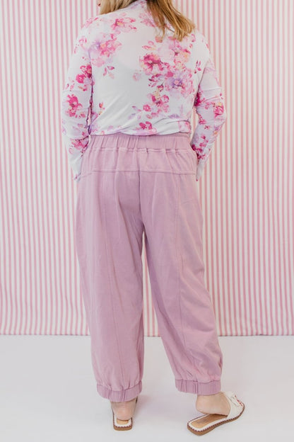 Making Me Blush Joggers - Reg & Curvy - Macoma Boutique100 Short Sleeve