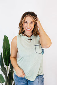 BLACK FRIDAY DEAL: Matcha Powder Tank Top -FINAL SALE