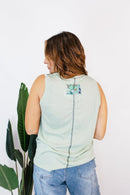 Matcha Powder Tank Top - FINAL SALE - Macoma Boutique110 Tanks