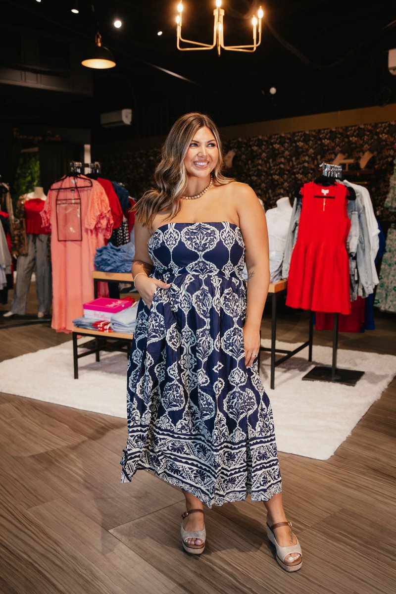 Mediterranean Muse Dress - Macoma Boutique250 Dresses