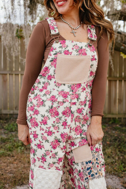 Meet Me At The Garden Overalls - Macoma Boutique260 Jumpsuits/Rompers/Overalls