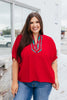 Merry Mix Top - Reg & Curvy - Macoma Boutique100 Short Sleeve