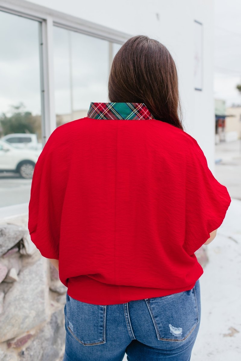 Merry Mix Top - Reg & Curvy - Macoma Boutique100 Short Sleeve