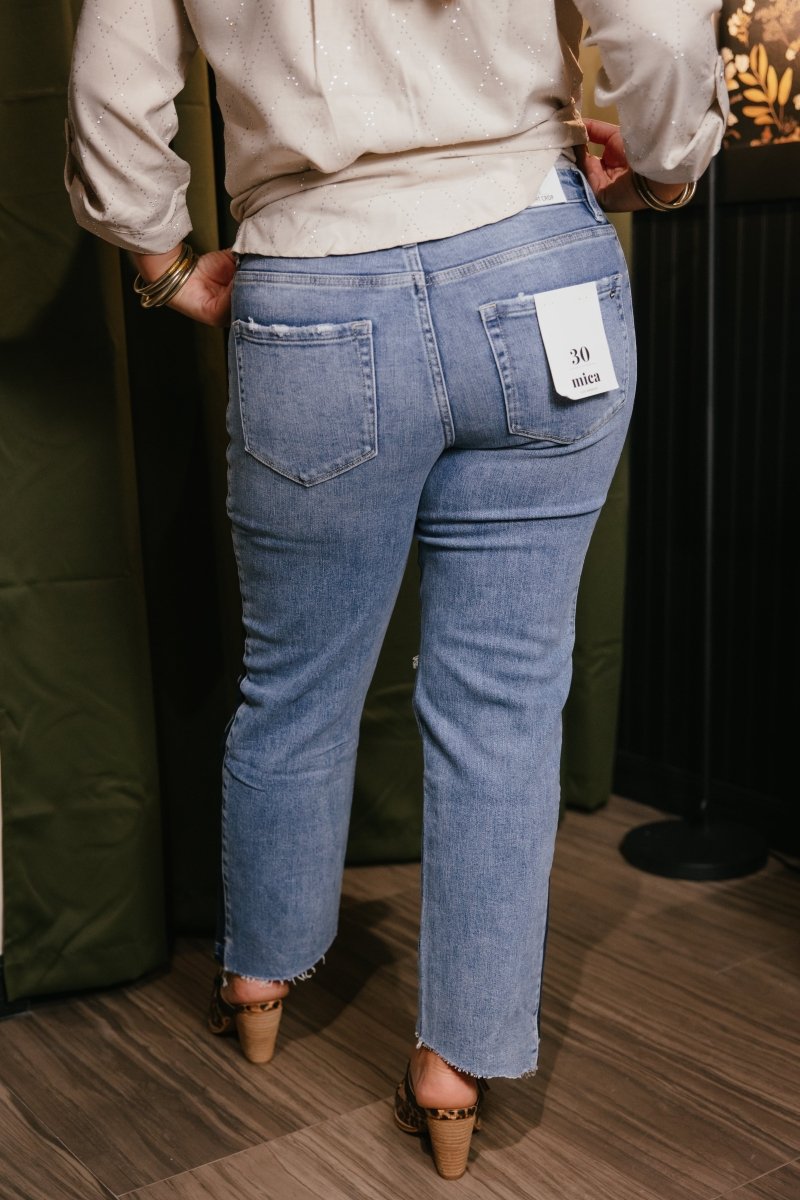 Mica Denim Split Decision Jeans - Macoma Boutique170 Denim