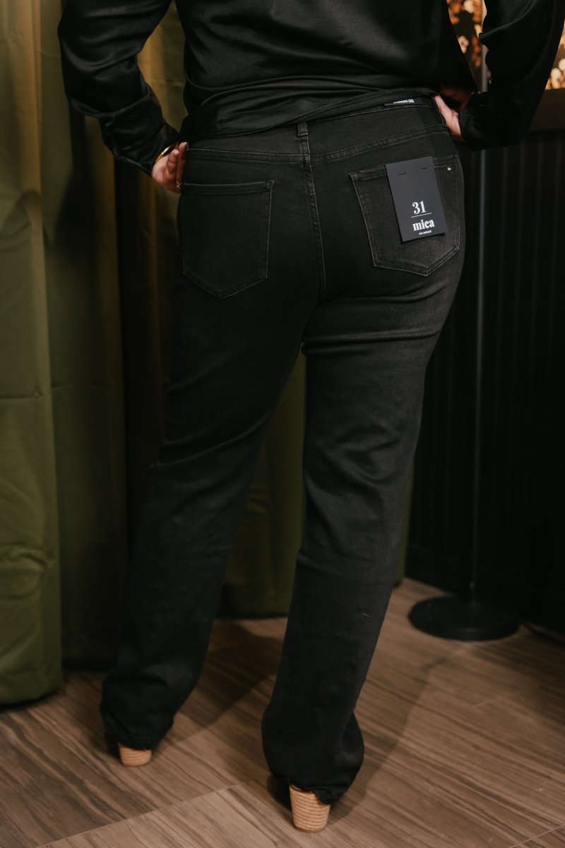 Mica Denim The Black Pearl Jeans - Macoma Boutique170 Denim