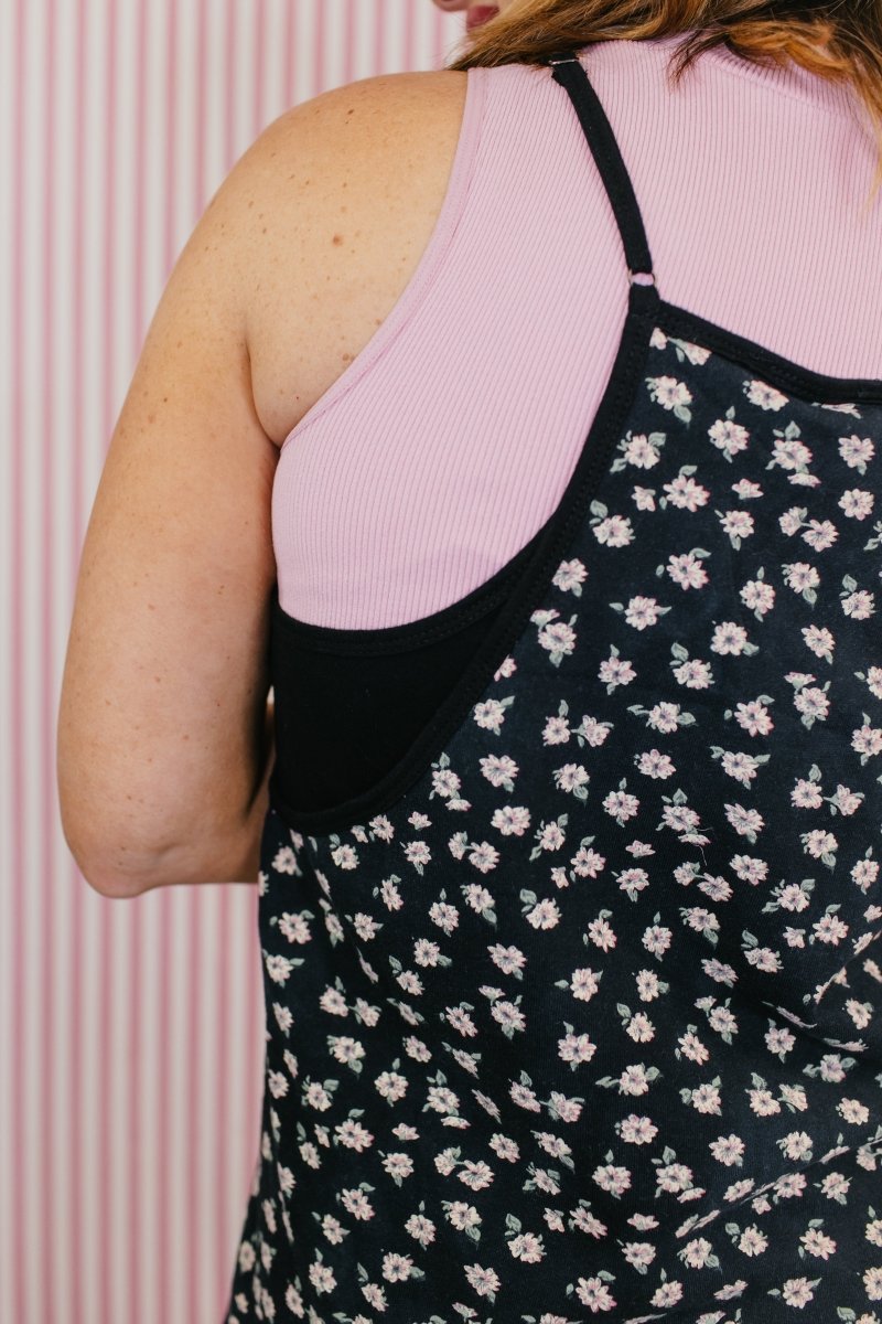 Midnight Daisy Romper - Macoma Boutique250 Dresses