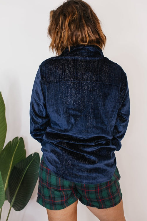 Midnight Luxe Top - Reg & Curvy - Macoma Boutique120 Long Sleeve