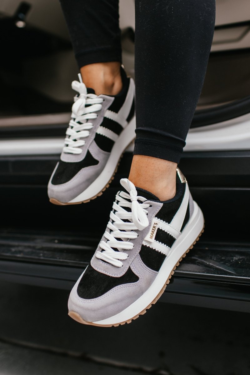 Midnight Retro Rush Sneakers FINAL SALE - Macoma Boutique301 Sneakers