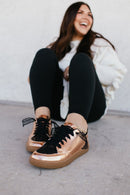 Midnight Rosé Custom Sneakers - Macoma Boutique301 Sneakers