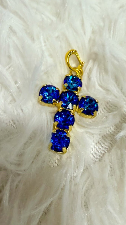 Mini Cross Charms in Gold Royal - Macoma Boutique315 Jewelry