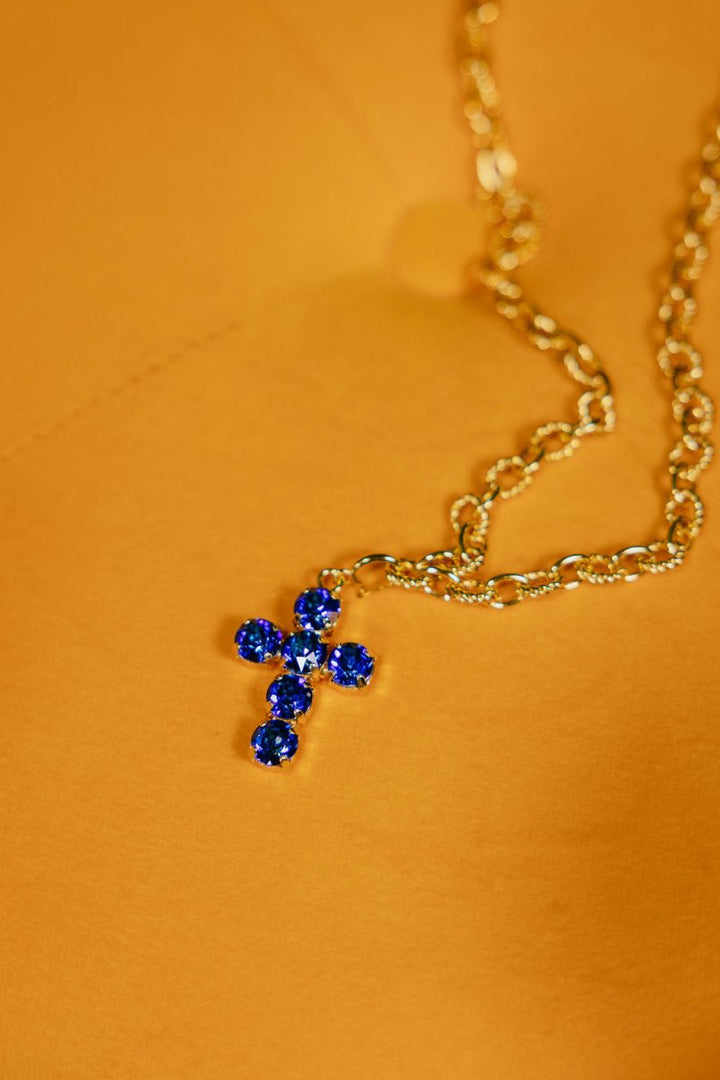 Mini Cross Charms in Gold Royal - Macoma Boutique315 Jewelry