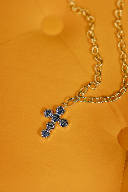 Mini Cross Charms in Gold Sky - Macoma Boutique315 Jewelry