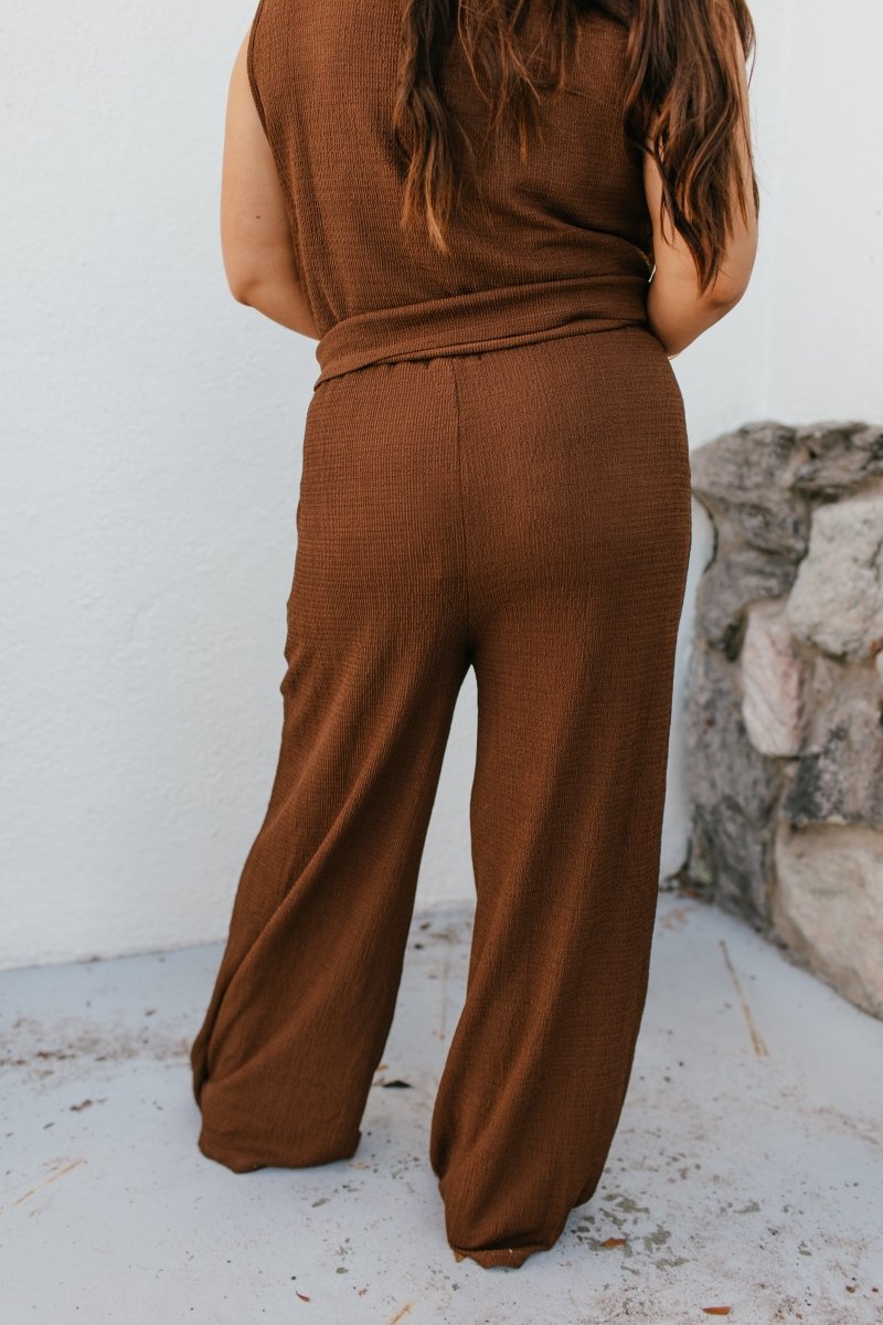 Minimalist Pants In Brown - Reg & Curvy - Macoma Boutique210 Other Bottoms