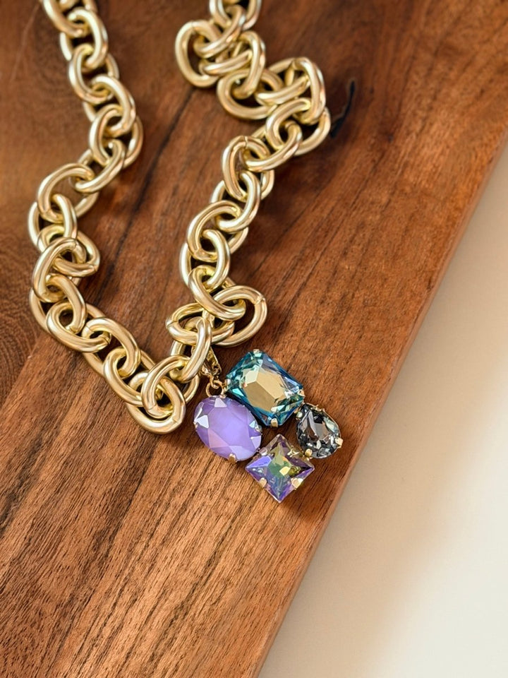 Mixed Emotions Charm In Lavender - Macoma Boutique315 Jewelry