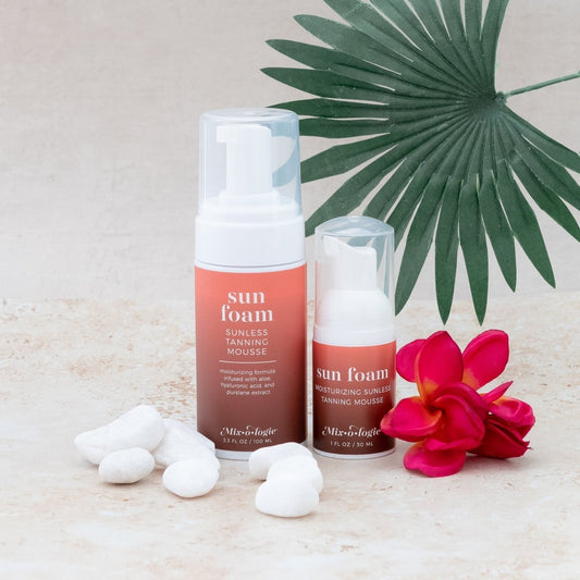 Mixologie SunFoam Sunless Tanning Mousse (choose size) - Macoma Boutique555 Presales