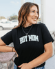 Mom Black Graphic Tee - FINAL SALE - Macoma Boutique555 Presales