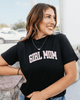 Mom Black Graphic Tee - FINAL SALE - Macoma Boutique555 Presales