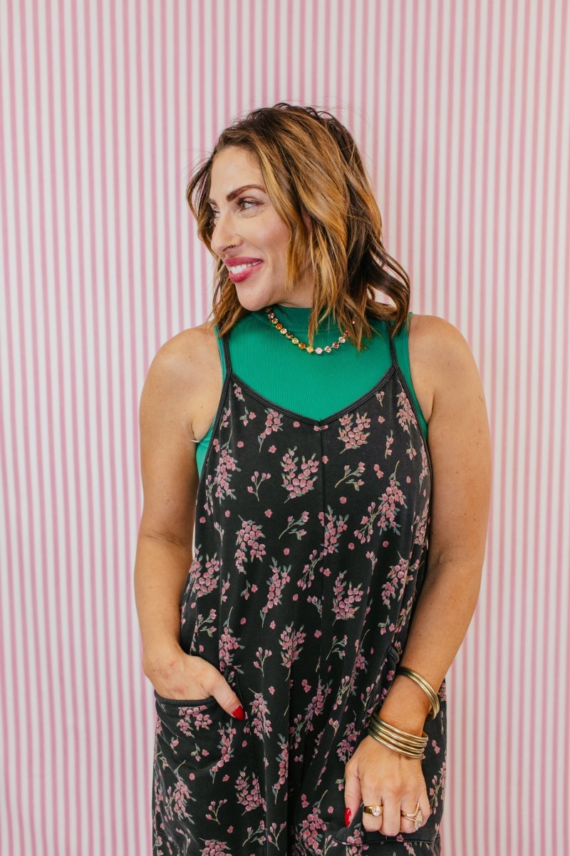 Moonlit Garden Overalls - Macoma Boutique260 Jumpsuits/Rompers/Overalls