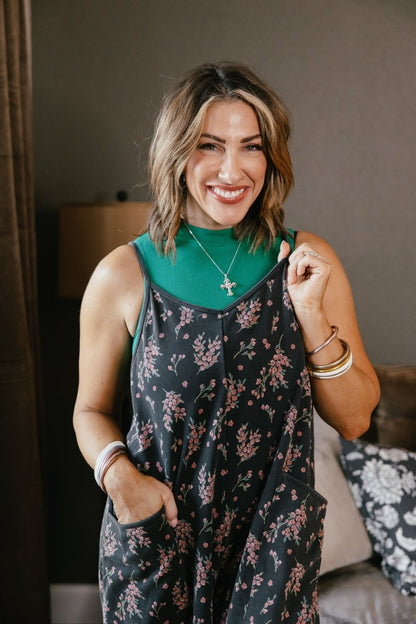 Moonlit Garden Overalls - Macoma Boutique260 Jumpsuits/Rompers/Overalls