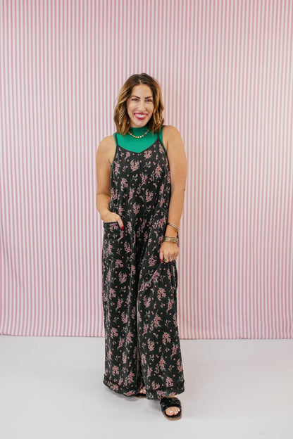 Moonlit Garden Overalls - Macoma Boutique260 Jumpsuits/Rompers/Overalls