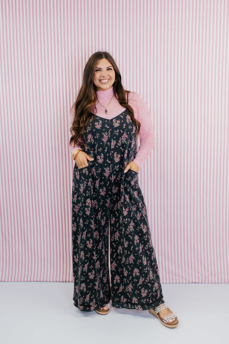 Moonlit Garden Overalls - Macoma Boutique260 Jumpsuits/Rompers/Overalls