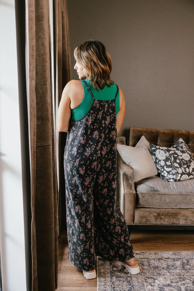Moonlit Garden Overalls - Macoma Boutique260 Jumpsuits/Rompers/Overalls