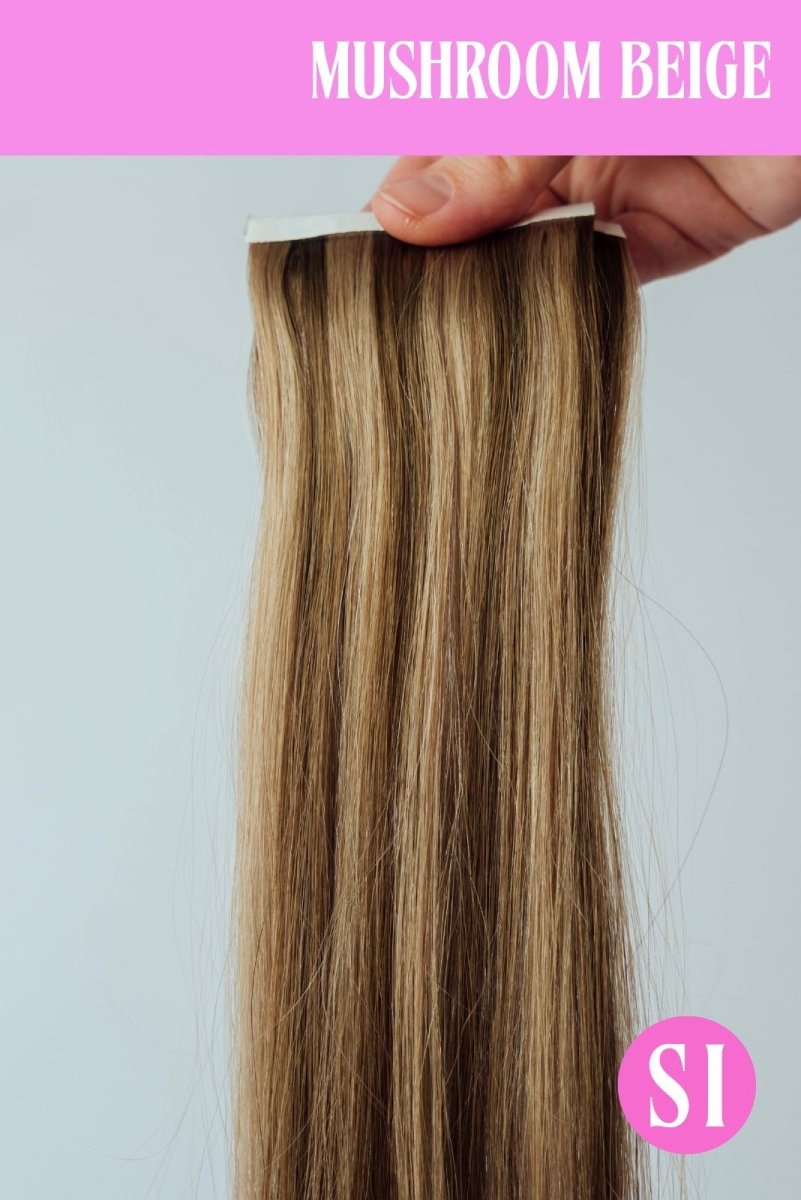 Mushroom Beige Hair Extensions - Macoma Boutique555 Presales