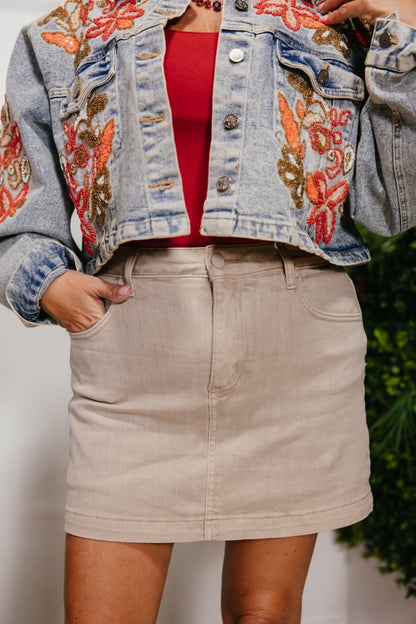 Neutral Territory Skort - Reg & Curvy - Macoma Boutique200 Skirts