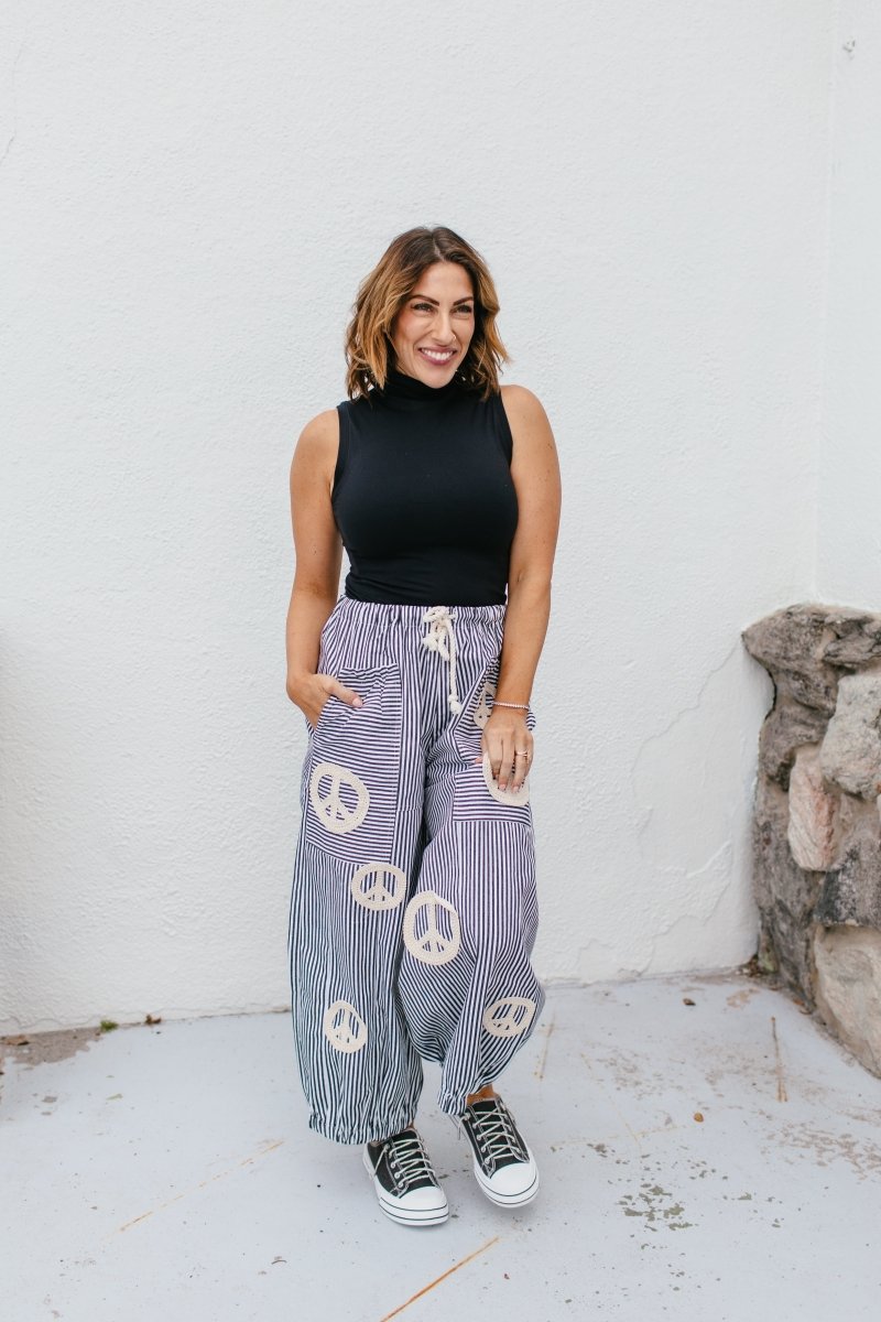 No Peace Pants - Reg & Curvy - Macoma Boutique210 Other Bottoms