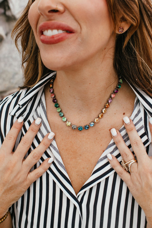 Tova Oakland Necklace in Earth, Wind & Fire II - Silver - FINAL SALE