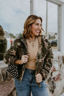 Off Duty Camo Jacket - Reg & Curvy - Macoma Boutique240 Jackets/Blazers