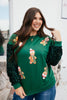 Oh Snap Gingerbread Sweater - Reg & Curvy - Macoma Boutique130 Sweaters
