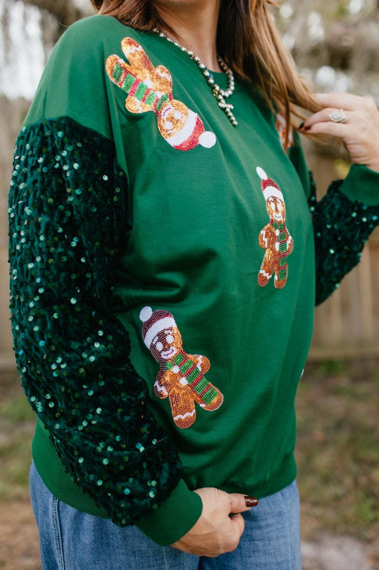 Oh Snap Gingerbread Sweater - Reg & Curvy - Macoma Boutique130 Sweaters