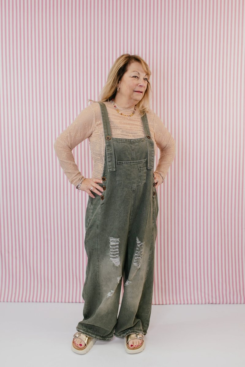 Olive You Always Overalls - Macoma Boutique260 Jumpsuits/Rompers/Overalls