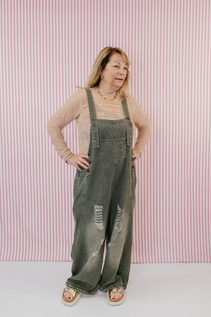 Olive You Always Overalls - Macoma Boutique260 Jumpsuits/Rompers/Overalls